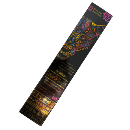 Animal Spirits Räucherstäbchen Drache Blutleopard Räucherstäbchen Goloka - Packung mit 8 Bio Räucherstäbchen