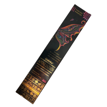 Animal Spirits Aponi Jasmine Butterfly Incense Incense Goloka Incense - Pack of 8 organic incense sticks