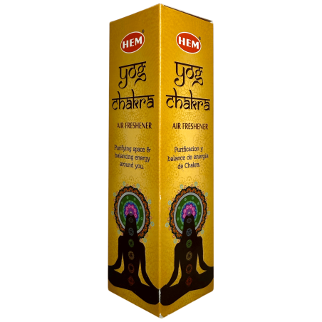 Yog Chakra Ambientador Spray ELEMENTOS SAGRADOS de HEM - 100ml. - Purificação e Equilíbrio dos Chakras