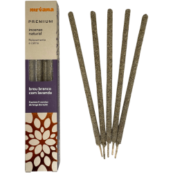 Incenso Breu Branco e Lavanda Premium Nirvana...