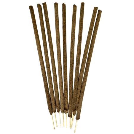 Encens Naturel Nirvana Brésil et Roses Tranquillité et Harmonie - 9 bâtonnets faits à la main - Fabriqué au Brésil