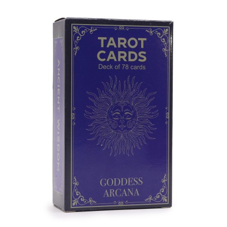 Tarot Arcanos de las diosas con Libro Guía - Libro y 78 cartas