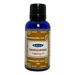 アロマオイル SATYA サンダルウッド 25ml。
