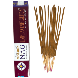 Vijayshree Fragrance Energy Cleansing Incense GOLDEN NAG  - 1 opakowanie 15gr.