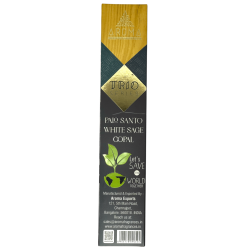 Rökelse AROMA Trio Palo Santo, Vit Salvia och Copal - Trio Series 1 pack 15gr.