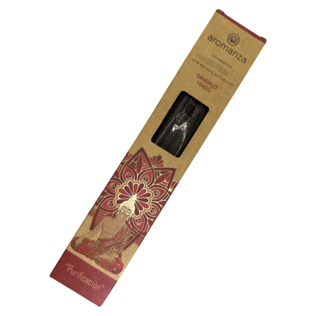 Magistrale Wierook Sandelhout Wierook Aromanza Argentina 8 dikke stokjes met Natuurlijke Harsen - Zuivering