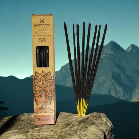 Sahumerios Magistrales Copal Andino بخور أرمانزا الأرجنتين 8 ألواح سميكة مع راتنجات طبيعية - وفرة