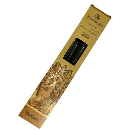Sahumerios Magistrales Copal Andino Incenso Aromanza Argentina 8 barrette spesse con Resine Naturali - Abbondanza