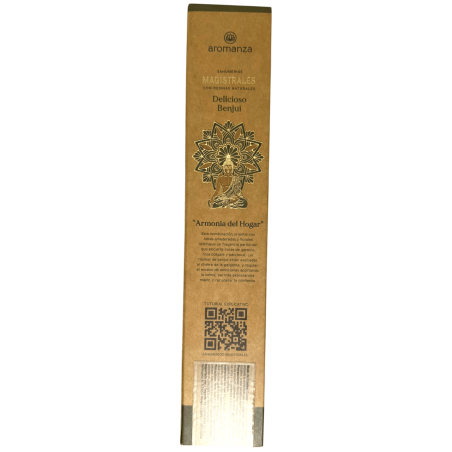 Masterful Incense Benzoes Delicious Incense Aromanza Argentina 8 grubych batonów z żywicami naturalnymi - Armonia Hogar