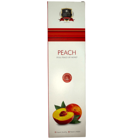 Alaukik Pfirsich Räucherstäbchen 30gr. - Masala Räucherstäbchen