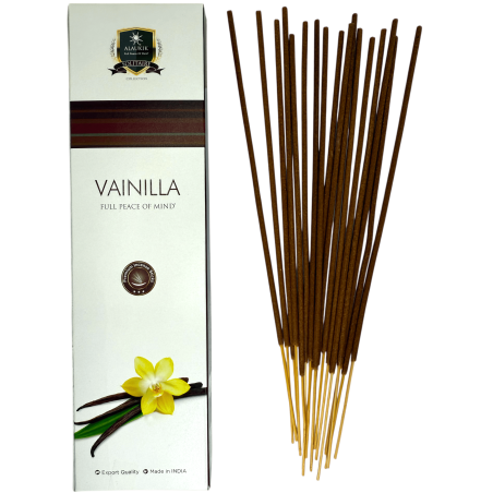 Alaukik Vanilj Rökelse 30gr. - Masala Rökelse