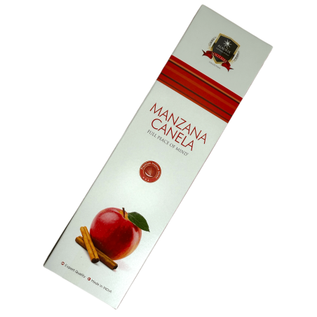 Apfel und Zimt Räucherstäbchen Alaukik 30gr. - Masala Räucherstäbchen