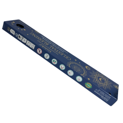 Encens Goloka Manifestations Bénédiction Céleste Encens au Jasmin avec Lapis-Lazulí Minéral - 15gr.