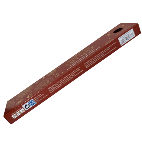 Goloka Manifestations Encens Chance Rapide Nag Champa Encens avec Minéral de Jade Vert - 15gr.