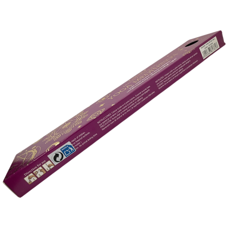 Encens Goloka Manifestations Yoga Méditation Encens Palo Santo avec Minéral d’Améthyste - 15gr.