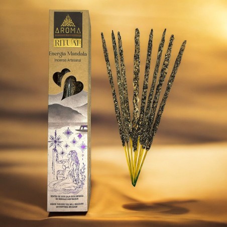 ماندالا ريتوال بخور AROMA البخور الحرفي - علبة 20 جرام مع رسالة ملهمة