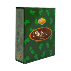 SAC Patchouli rökelsekottar - Låda med 10 kottar