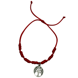 Pulseira 7 Nó com Árvore da Vida HOSTENATURA - Ciclo da Vida e União com a Natureza