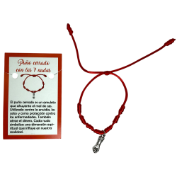 7 Knots Bracelet with Closed Cuff / Higa / Figa...