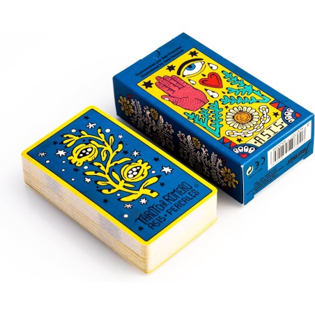 Rosmarin Tarot von Asis Percales - Fournier - 78 farbige Karten und Anleitungsheft