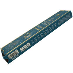 Turquoise Incense AROMA Smudge Incense Kit Crystal - Incense sticks with minerals - 1 box of 20gr.