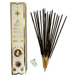 Encens Sélénite AROMA Smudge Kit Encens Cristal...