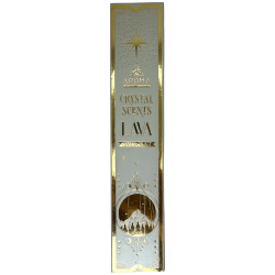 بخور الحمم البركانية AROMA طقم تلطيخ البخور كريستال - أعواد البخور بالمعادن - 1 علبة 20 غرام.