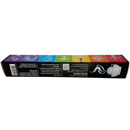 Crystal Scents Arômes Parfums Bombes Parfumées Activées - 7 Bombes d’Encens Bio Inspirées des Minéraux