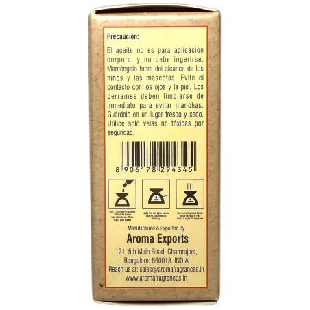 Huile parfumée au bois de santal Arômes Parfums 10ml.