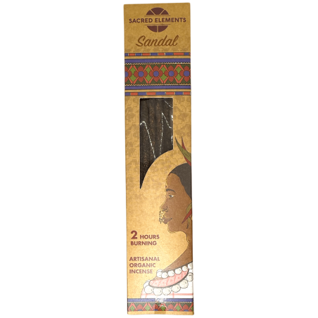 Encens Bois de Santal ÉLÉMENTS SACRÉS HEM - 10 bâtonnets bio artisanaux