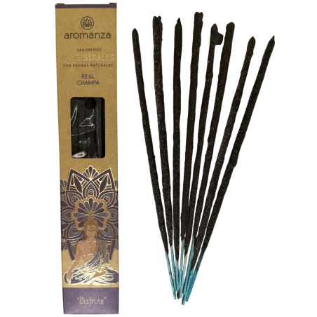 Echte Champa Räucherstäbchen Master Hummers Aromanza Argentina 8 dicke Riegel mit Naturharzen - Genießen