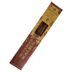 Fruits Rouges Bio et Rose Royale aux Pétales de Rose Aromanza Argentina - 6 sticks naturels - Empowerment