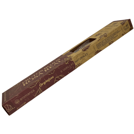 Fruits Rouges Bio et Rose Royale aux Pétales de Rose Aromanza Argentina - 6 sticks naturels - Empowerment