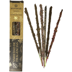 ハーブ、花、皮Aromanza Argentinaの香りの有機香の様々な - 6スティック -...