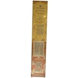 Sahumerio Bio Miel et Sauge Bio aux Feuilles de Sauge Aromanza Argentina - 6 sticks naturels - Douceur