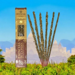 التقليب العضوي للهند مع الأعشاب الطبيعية أرومانزا الأرجنتين - 6 أعواد طبيعية - التواضع