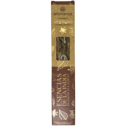 Brassage Bio de l’Inde aux Herbes Naturelles Aromanza Argentina - 6 sticks naturels - Humility