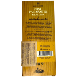 ミニパロサントグッドウェーブインセンスとエンチャンテッドバニラアロマンツァアルゼンチン - 8 Smokes 40min duration - Abundance
