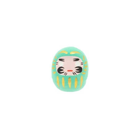 Daruma turchese piccolo successo accademico - Giappone tradizionale - bambola scopo