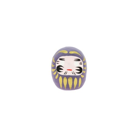 Daruma Violeta Pequeño Larga Vida - Tradicional Japón - Muñeco de los propósitos