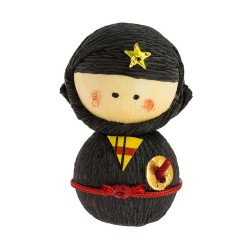 Okiagari Ninja Tentetieso - Poupée Japonaise -...