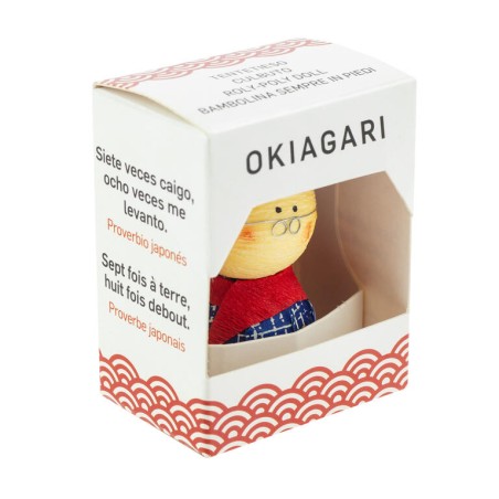 Okiagari Tentetieso Avó Sobo - Boneca Japonesa