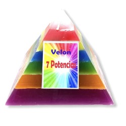 Velón Pirámide de las Siete Potencias - Velas y...
