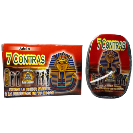 Esoterische Zeep 7 Tegens Mystiek Esoterisch 100gr. - Trekt geluk en geluk aan in je huis
