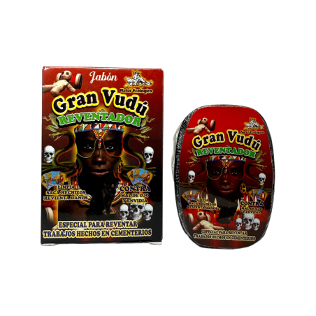Esoteric Soap Great Voodoo Bursting Spells Mystical Esoteric 100gr. - Special for popping works made in cemeteries