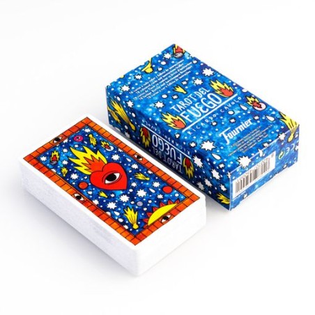 Tarot Ogniste Ricardo Cavolo - Fournier - 78 kolorowych kart i instrukcja