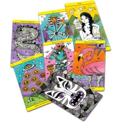 Das magische Tarot Amaia Arrazola - Fournier - 78 farbige Karten und Anleitungsheft