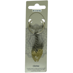 Breloc mineral brut citrin - fericire,...