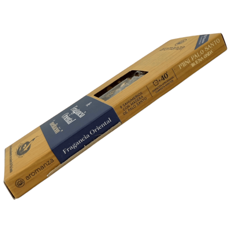 Mini Palo Santo Good Wave Encens Parfum Oriental Aromanza Argentina - 8 Encens durée 40min - Méditation