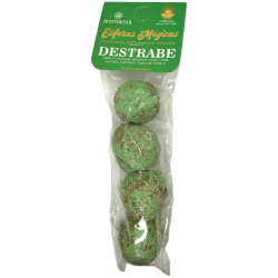 Magic Spheres Unlocking Aromanza Argentina - 4 defuming bombs Lavender, Geraniums, Roses, Oak, Sandalwood, Patchouli and Rosemar